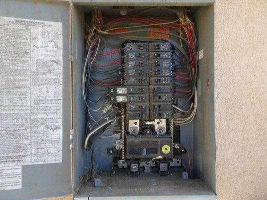 Electrical system inspection.