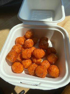 Sweet potato tots