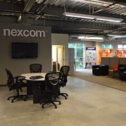 Office Renovation & Build-Out  Nexcom @ South End - 8100 sf Office Build-Out, Modern, Open, Functional