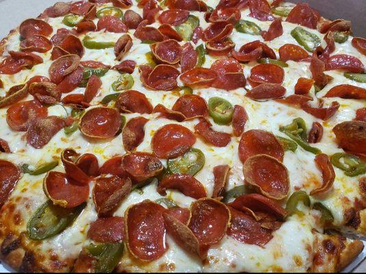 Pepperoni & jalapenos