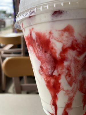 Fresas con crema