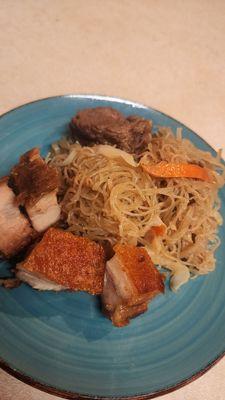 Lechon and Pancit w/pork