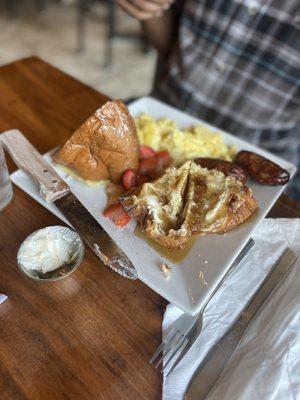 French Toast with Kings Hawaiian brioche bread