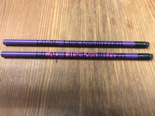 Hello! School is about to start. We have color changing pencils. Contact us for some!! Info@LilacRealty.com