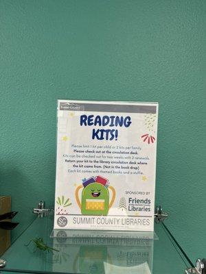 Such a cute collection of reading kits for kids!!