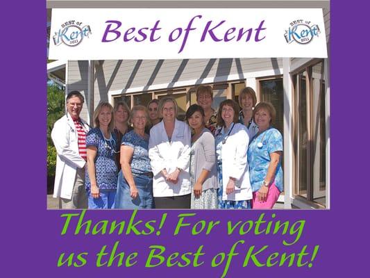 Best of Kent winner in the ""physician" category.