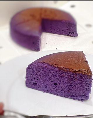 Ube chesse cake