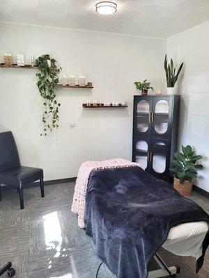 Our estheticians room.