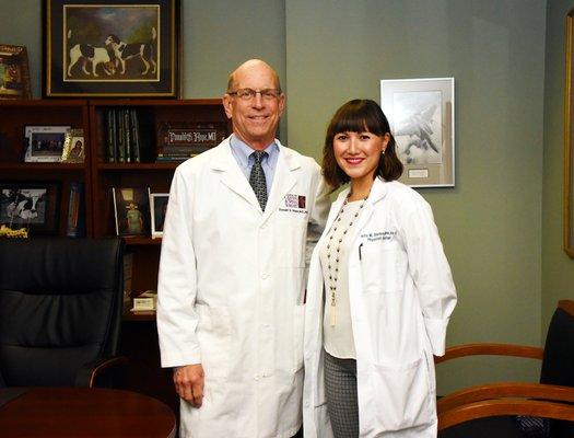 Dr. Donald Hope and Physician Assistant Alfia Stuckey