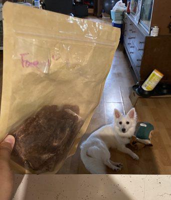 Doggy jerky