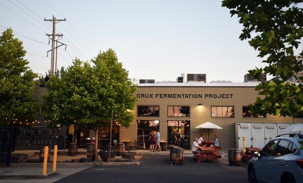 Exterior view of Crux Fermentation Project