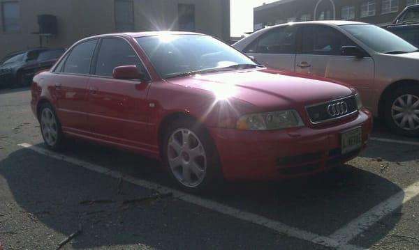 B5 S4. Boss' ride.