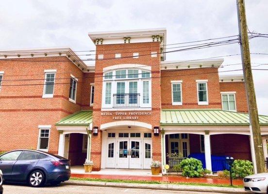 Media-Upper Providence Library storefront