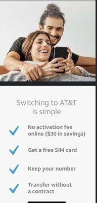 Switch to AT&T TV and obtain a gift card of $100 dollars