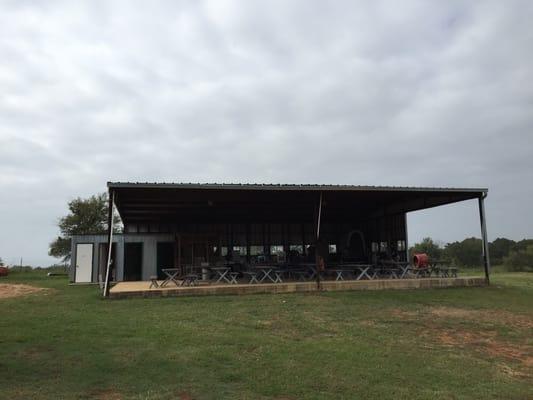 Food pavilion.