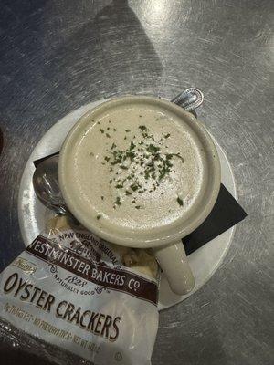 Clam chowder