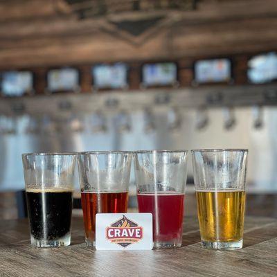 20 taps of craft beer from local breweries! Pour it yourself on our self-serve beer wall!