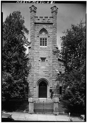 Exterior of the church facing Union Street.