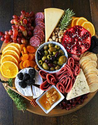 meat plate, European flavor salami