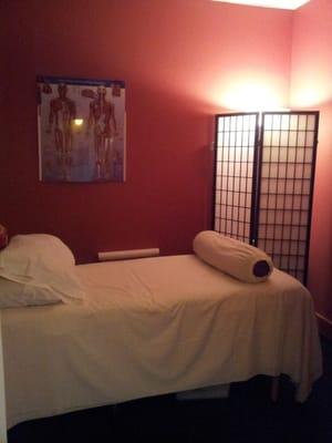 One of the treatment rooms.