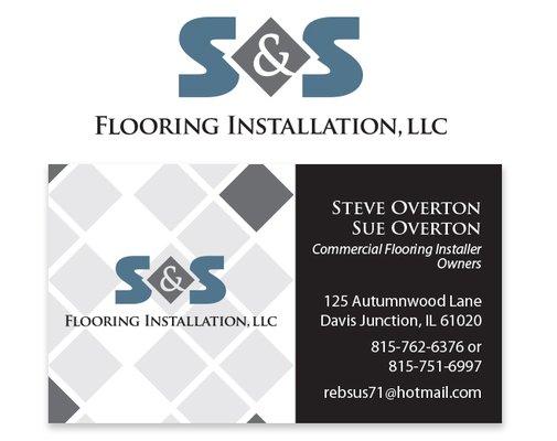 Logo design and business card design for new client.