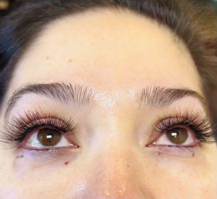 Eyelash extensions for fuller lashes!