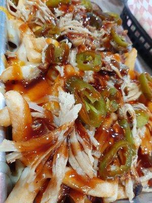 Jalapeno Pulled Pork Nachos