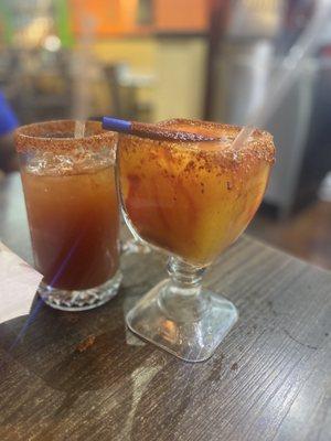 Michelada and mangonada