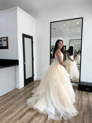 Customer loved her wedding gown alterations!