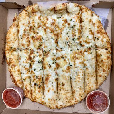 Cheese-garlic breadsticks