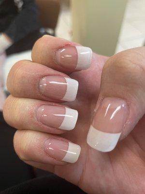 Acrylic Full Set French tip