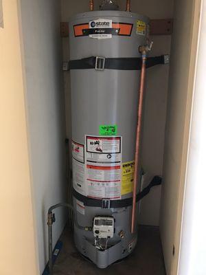 New water heater!