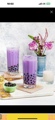 Taro milk tea