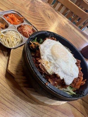 Pork Bibimbap + Banchan