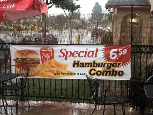 Hamburger Combo Special