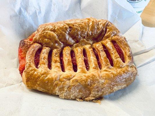 Strawberry Cheese Croissant.