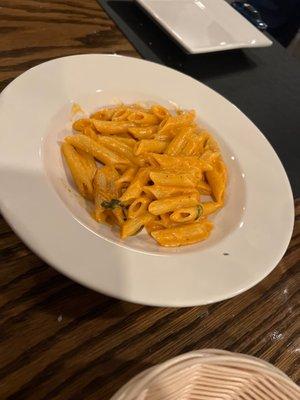 Delicious penne vodka