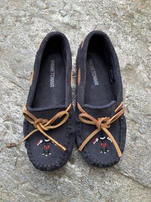 Kids moccasins