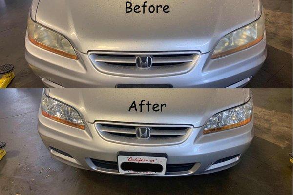 Headlight restoration!