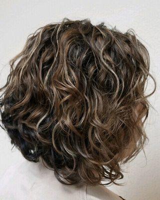 Curly hair treatment