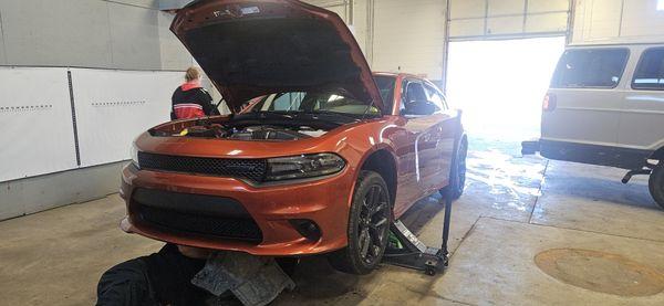 Hemi charger oil change