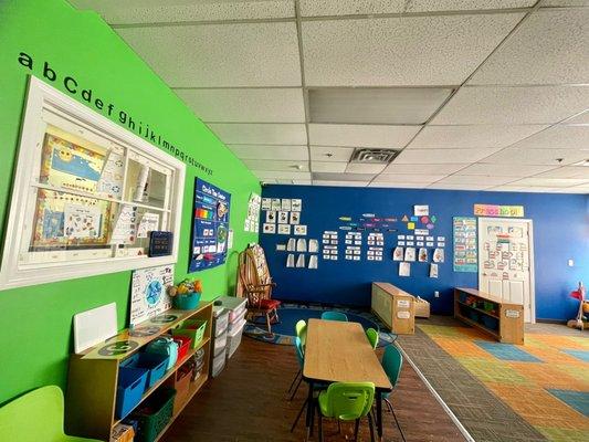 Equipped with colorful tables and chairs, play areas, and educational materials, it's the perfect space for children to explore and grow.