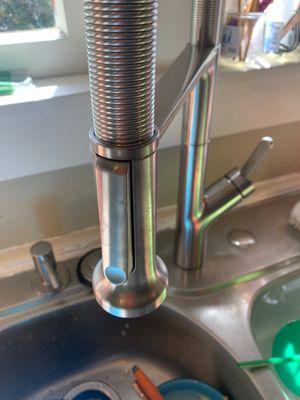 The new faucet!