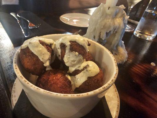 Jalapeño hush puppies