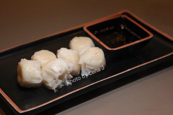 Steamed Shrimp Shumai ($6.95) - small dumplings filled with shrimp (6 pcs)