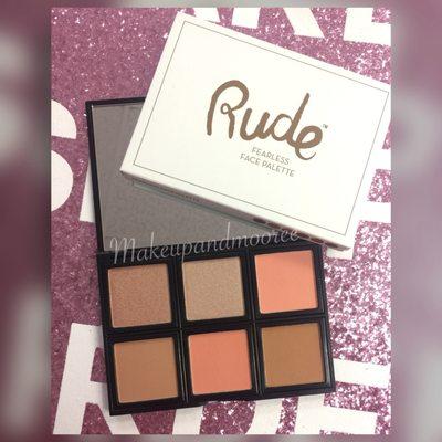 Rude blush palette