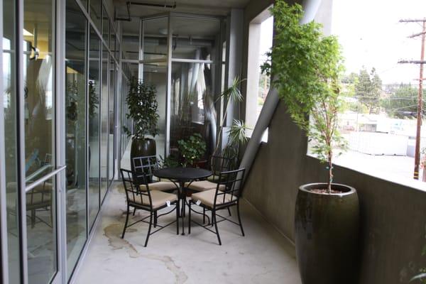 Outdoor balcony garden