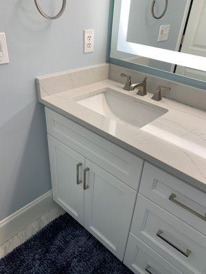 Bathroom countertop