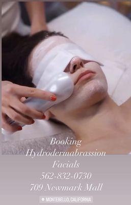 Hydrodermabrassion Facials. Hydration Facials.