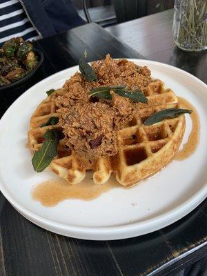 Fried Chicken Waffle